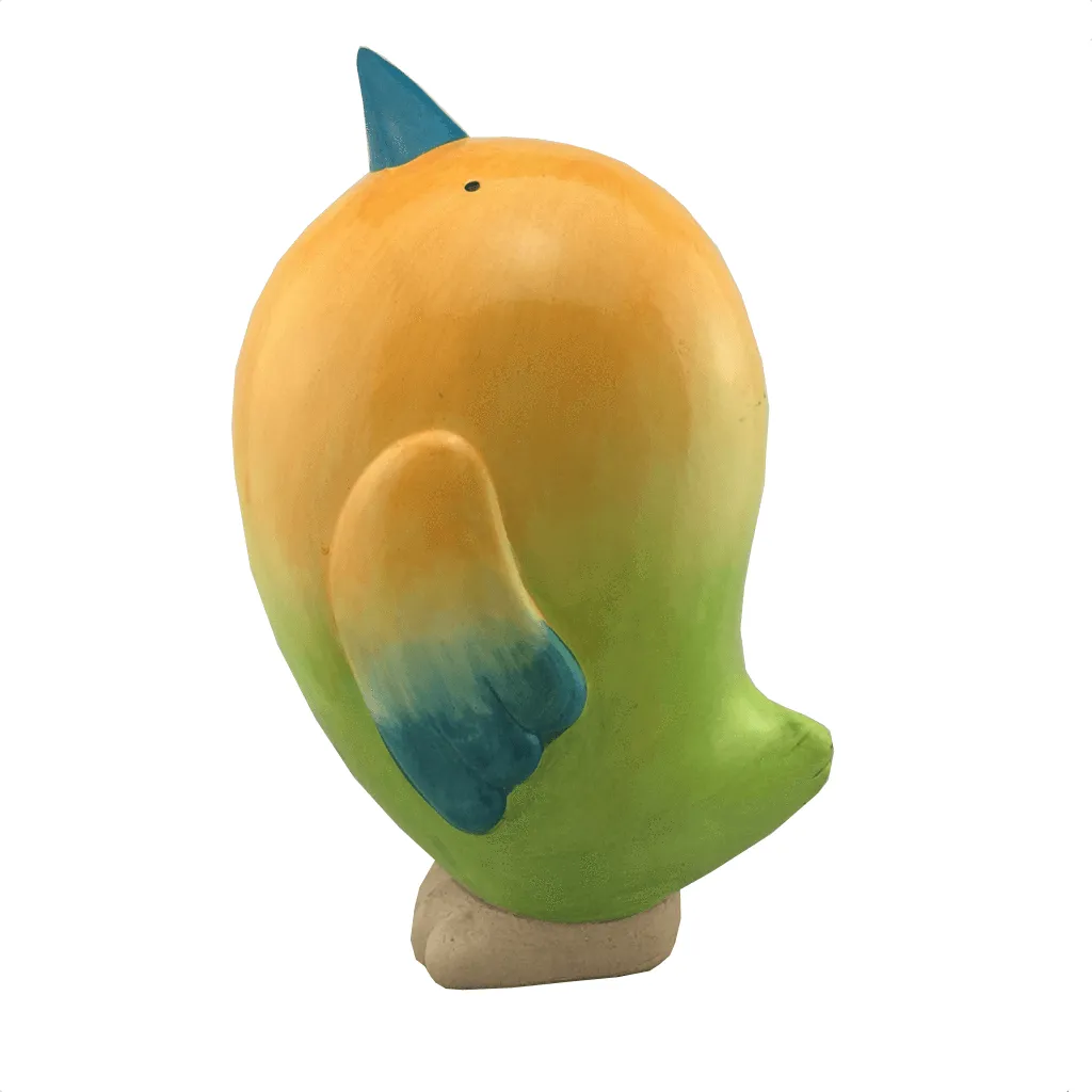 13 Inch Terracotta Bird Figurine 2 Styles