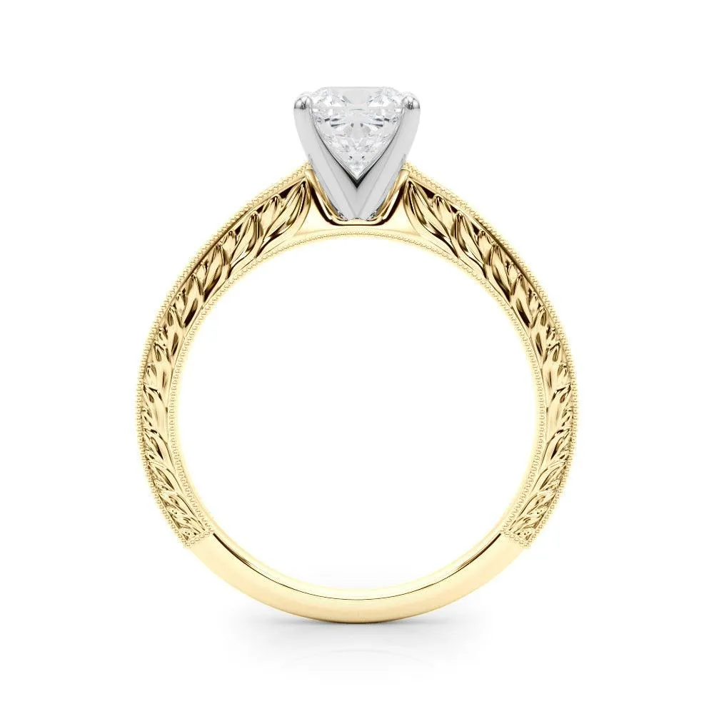 Addison Cushion Engagement Ring 1.0 Ct IGI Certified