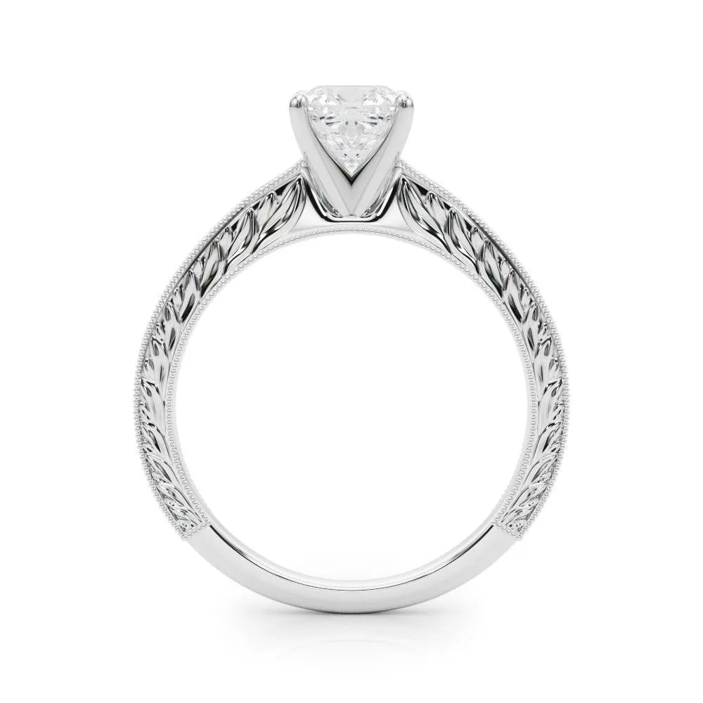Addison Cushion Engagement Ring 1.0 Ct IGI Certified