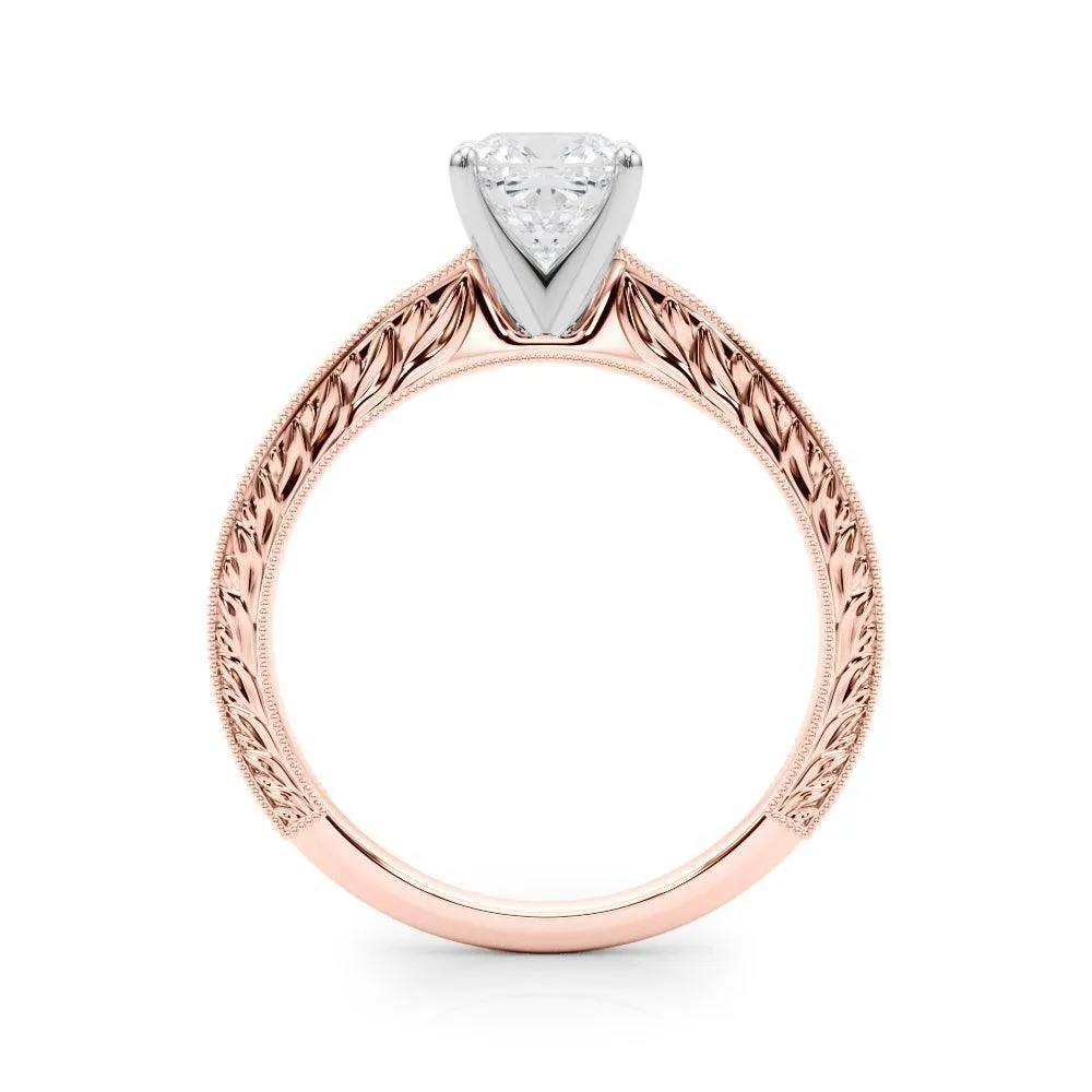 Addison Cushion Engagement Ring 1.0 Ct IGI Certified