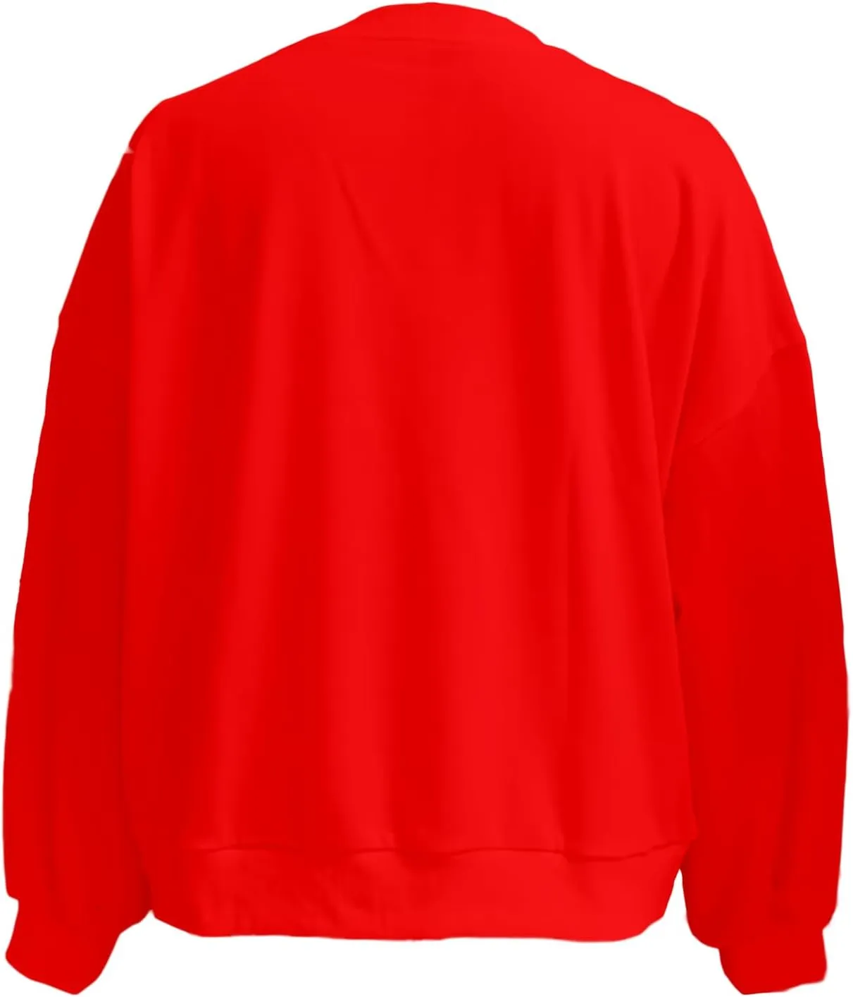 Aonoapll Women Cropped Christmas Sweatshirt Sequin Holiday Graphic Long Sleeve Sweaters Funny Xmas Crop Pullover Top