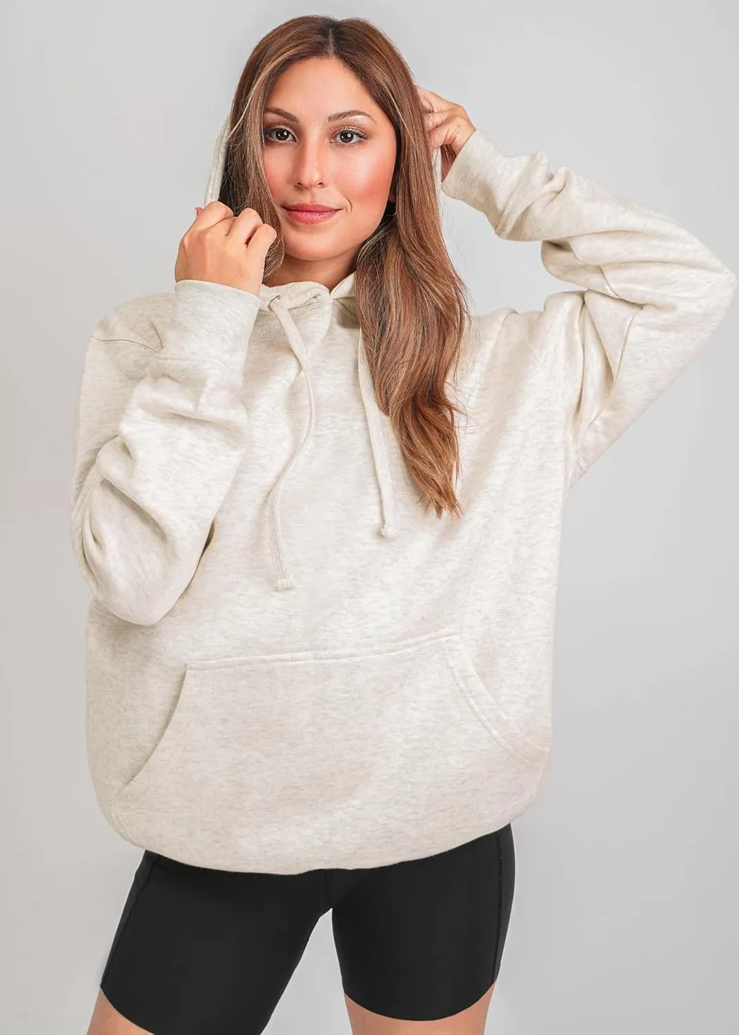Aon's High Natural Cotton Blend Hoodies For Women: More Breathable & Appealing Modern Fit Sweatshirt Sweaters