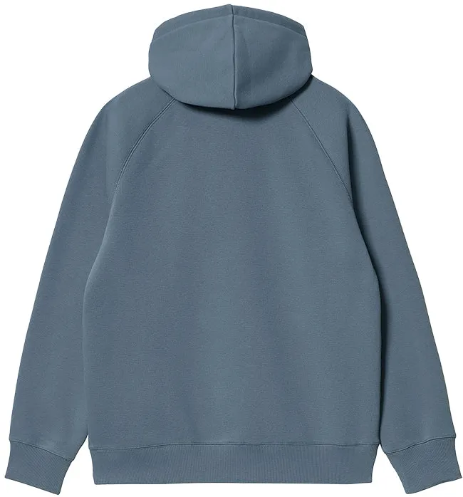 Carhartt WIP Mens Hooded Chase Sweat Storm Blue