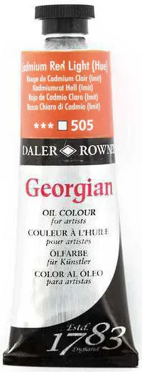 Daler Rowney Georgian Oil Paint- Cadmium Red (Hue) - 38ML