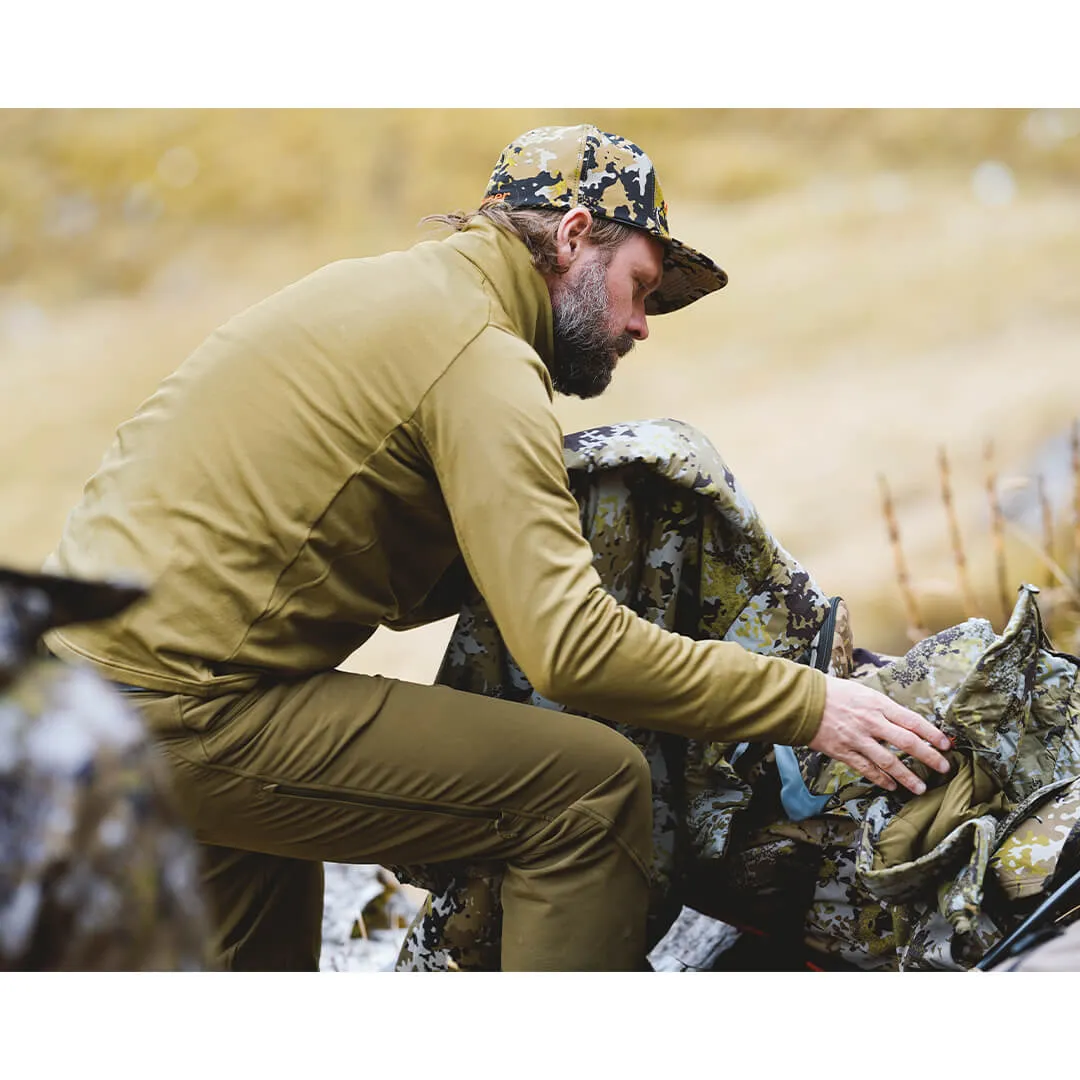 Drain Halfzip - Highland Green by Blaser