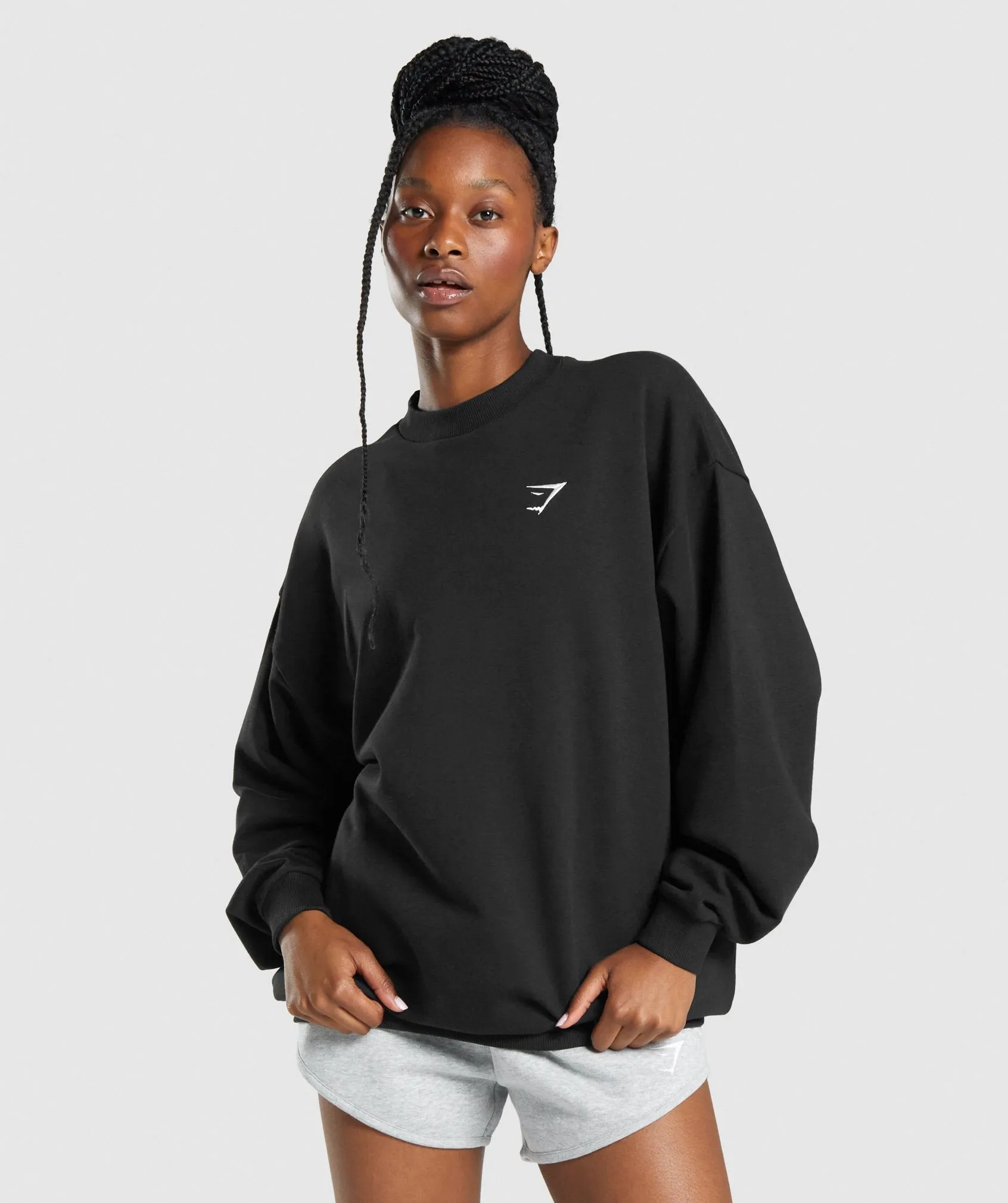 Gymshark Training Oversized Sweatshirt - Black