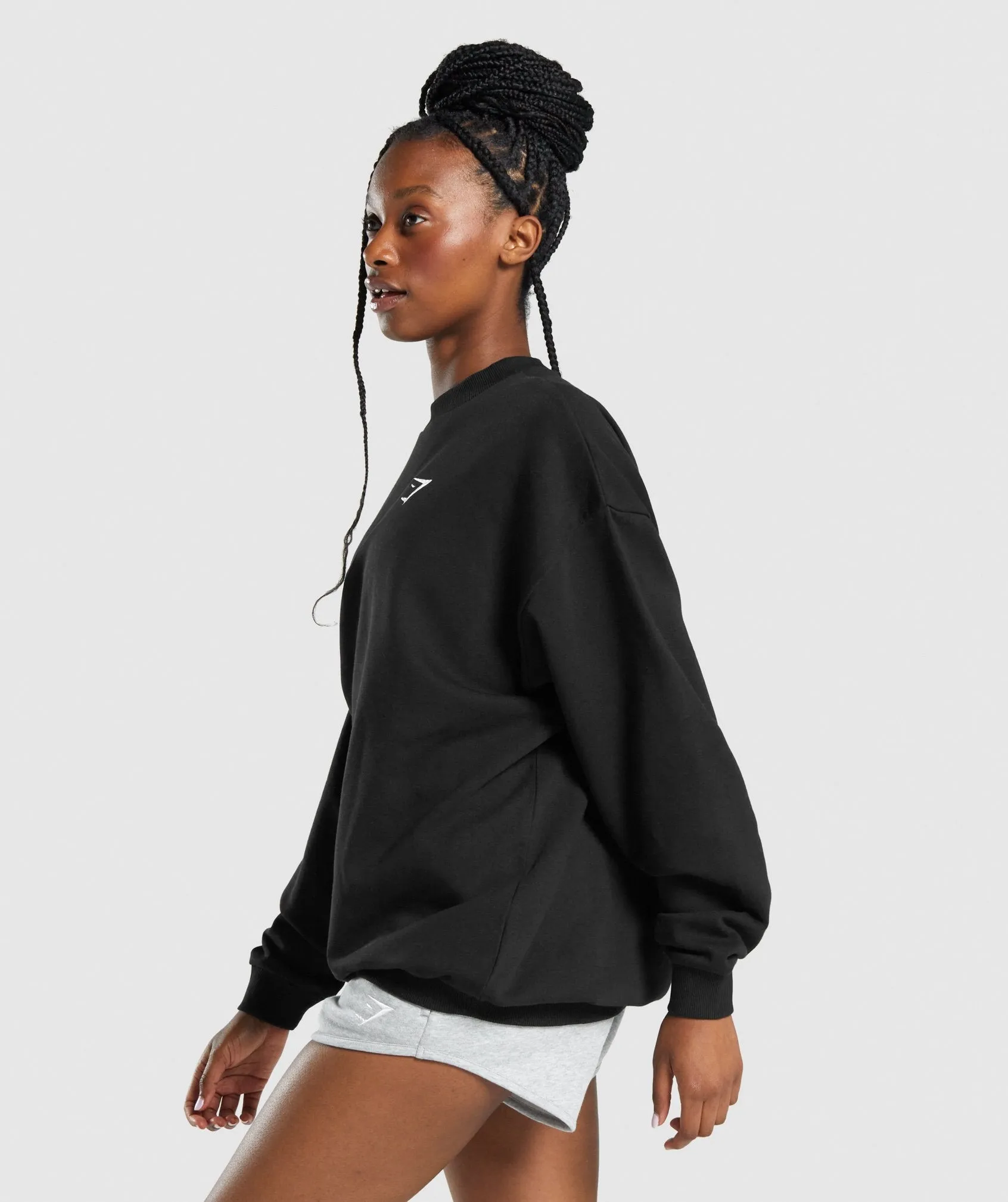 Gymshark Training Oversized Sweatshirt - Black