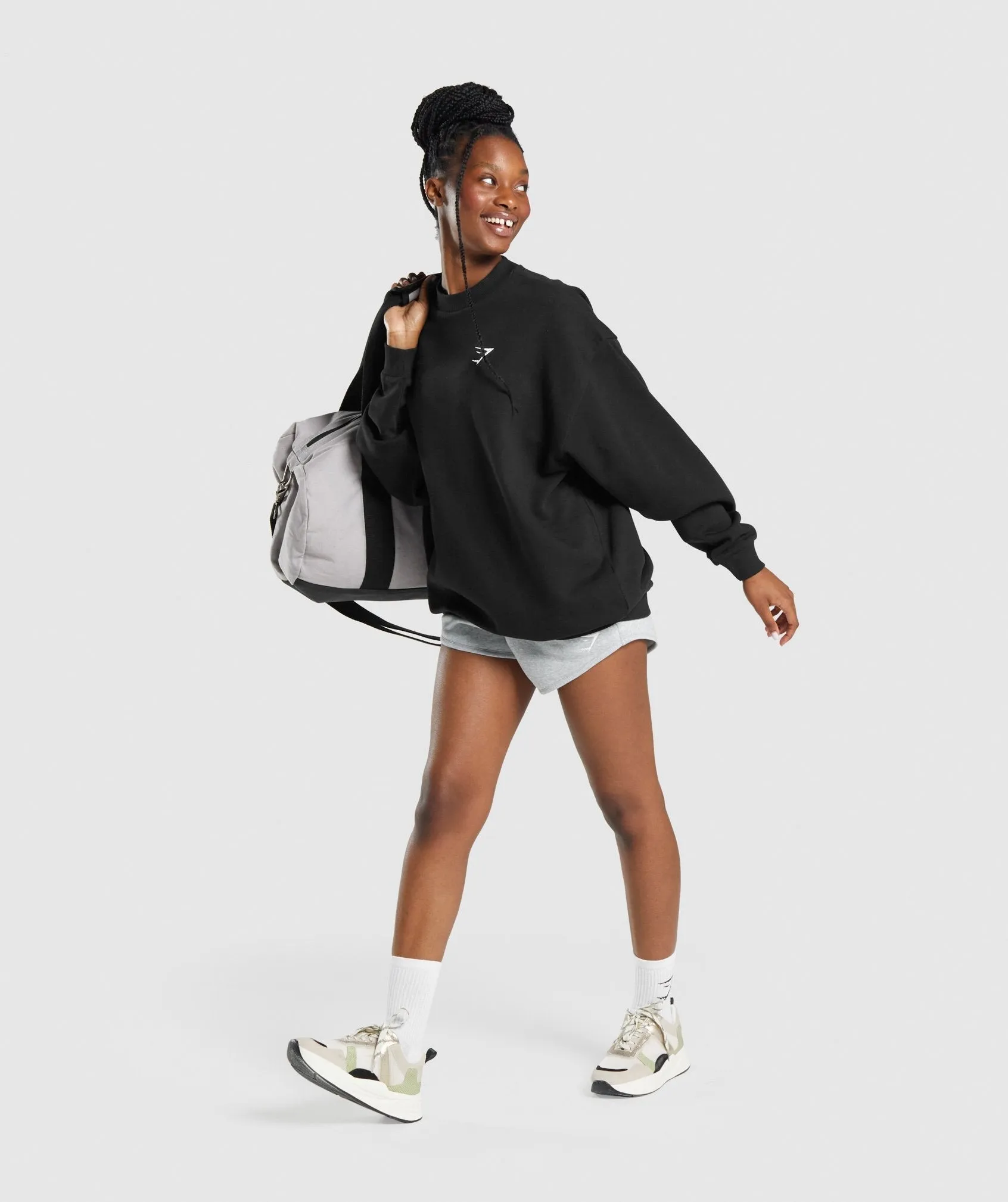 Gymshark Training Oversized Sweatshirt - Black