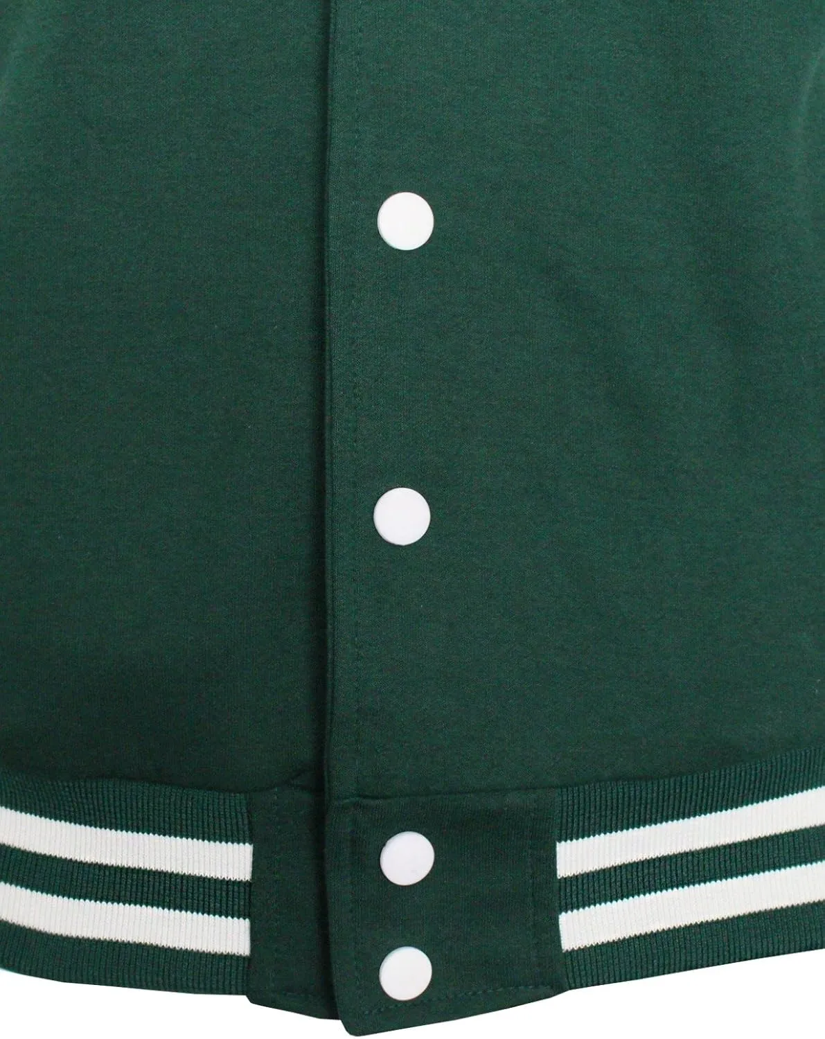 Hoodie Baseball Jacket Varsity Cotton Letterman Jacket