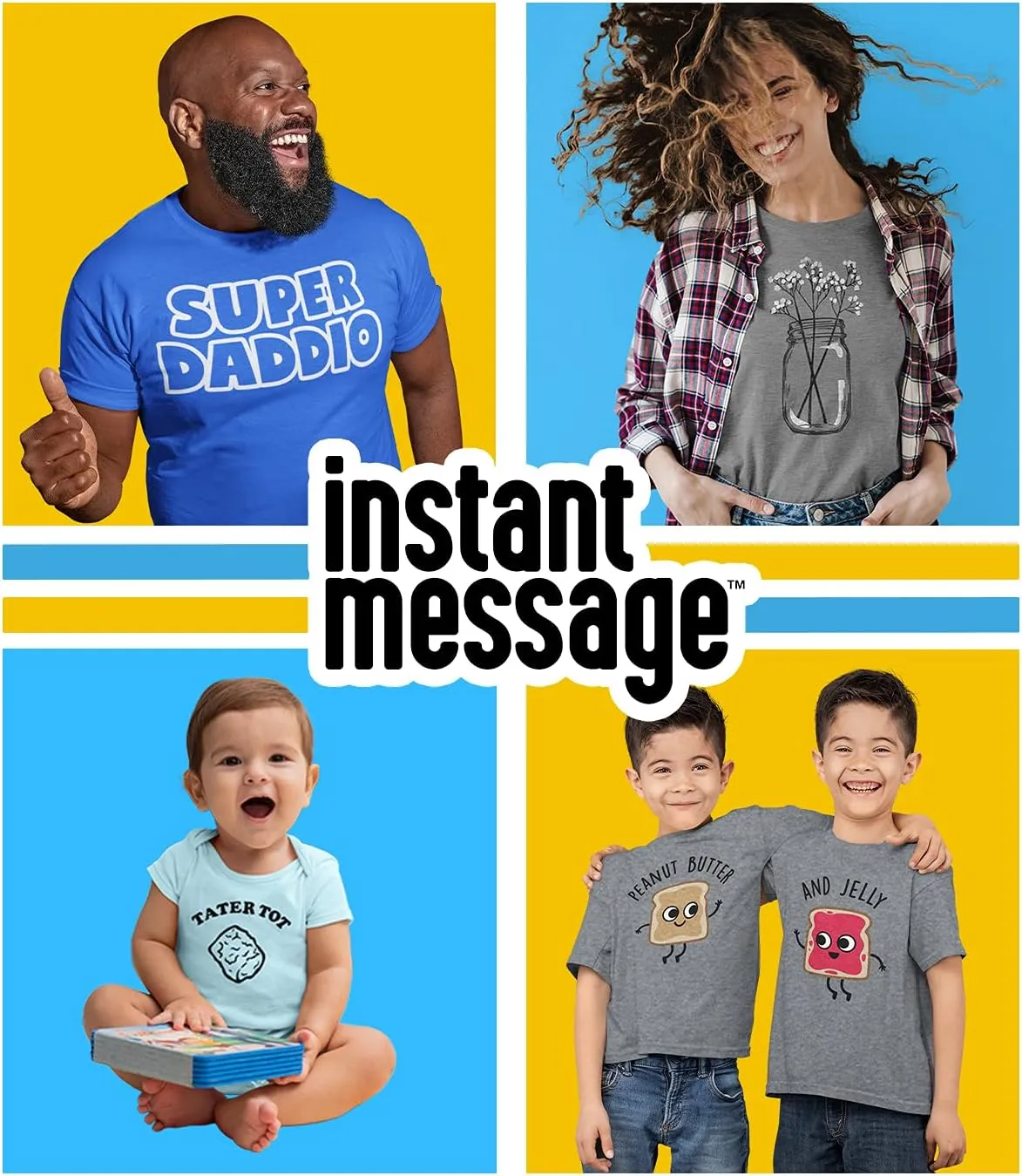 Instant Message - Its All Messy - Women's Short Sleeve Graphic T-Shirt
