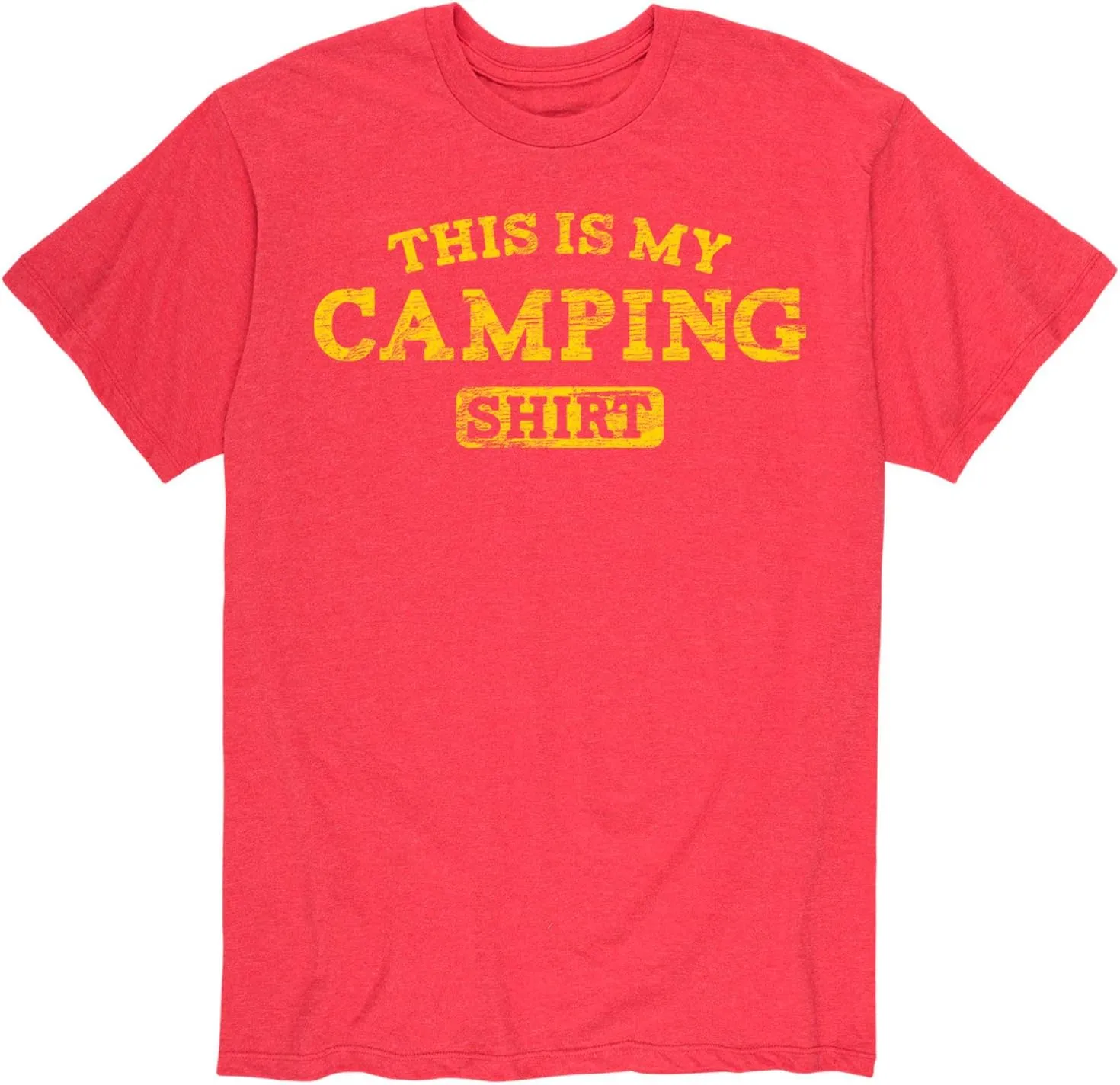 Instant Message This is My Camping Shirt - Men's Short Sleeve Graphic T-Shirt