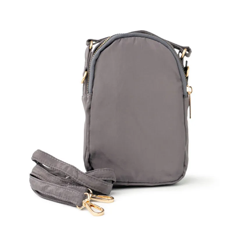 Kedzie Crosstown Crossbody - Gray