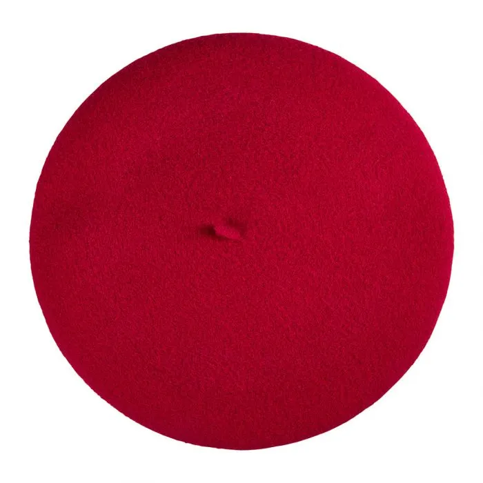 *Laulhere-France "Paris10" Traditional Wool Beret, Style#508