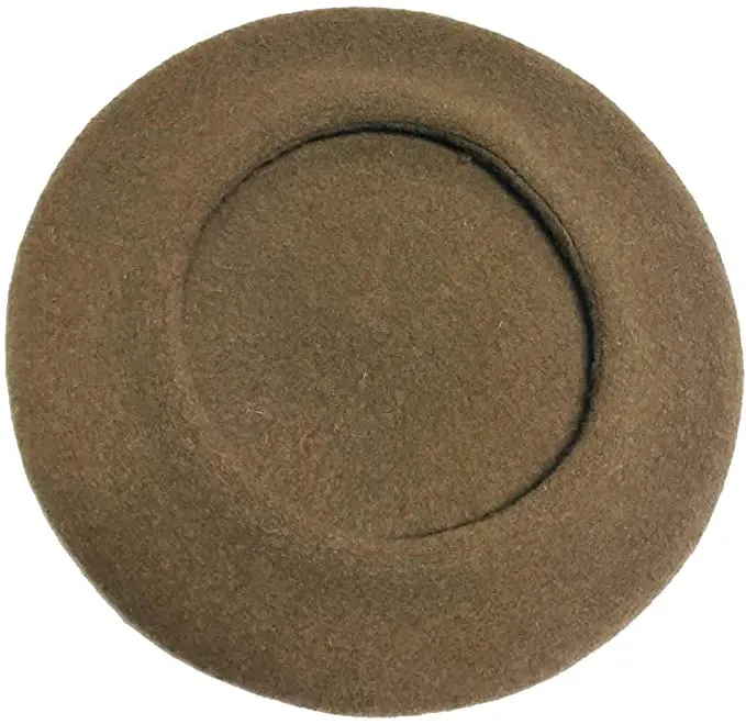 *Laulhere-France "Paris10" Traditional Wool Beret, Style#508