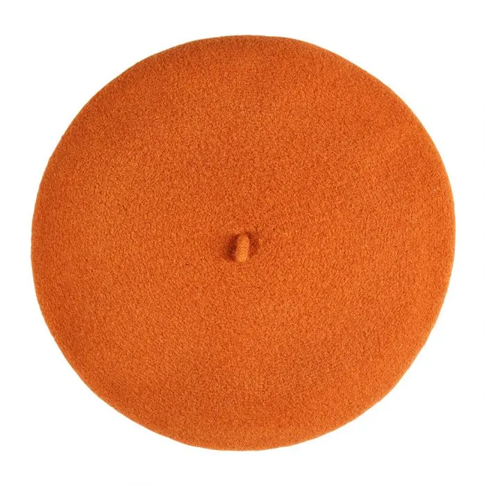 *Laulhere-France "Paris10" Traditional Wool Beret, Style#508