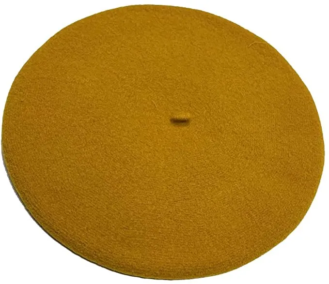 *Laulhere-France "Paris10" Traditional Wool Beret, Style#508