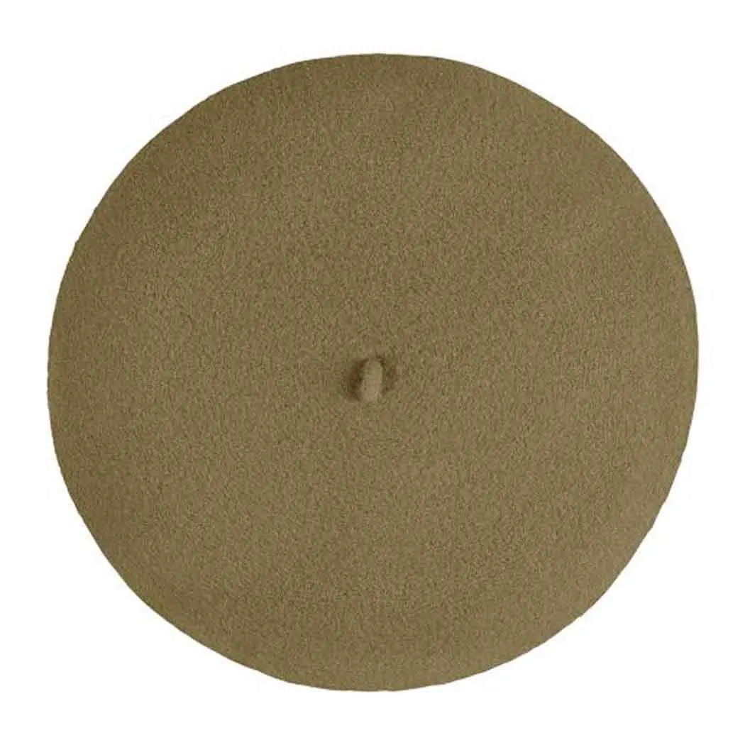*Laulhere-France "Paris10" Traditional Wool Beret, Style#508