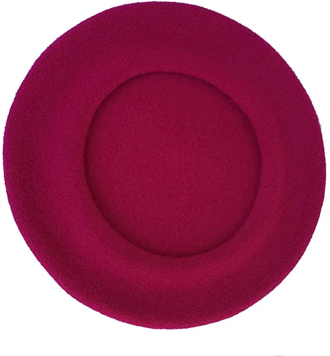 *Laulhere-France "Paris10" Traditional Wool Beret, Style#508