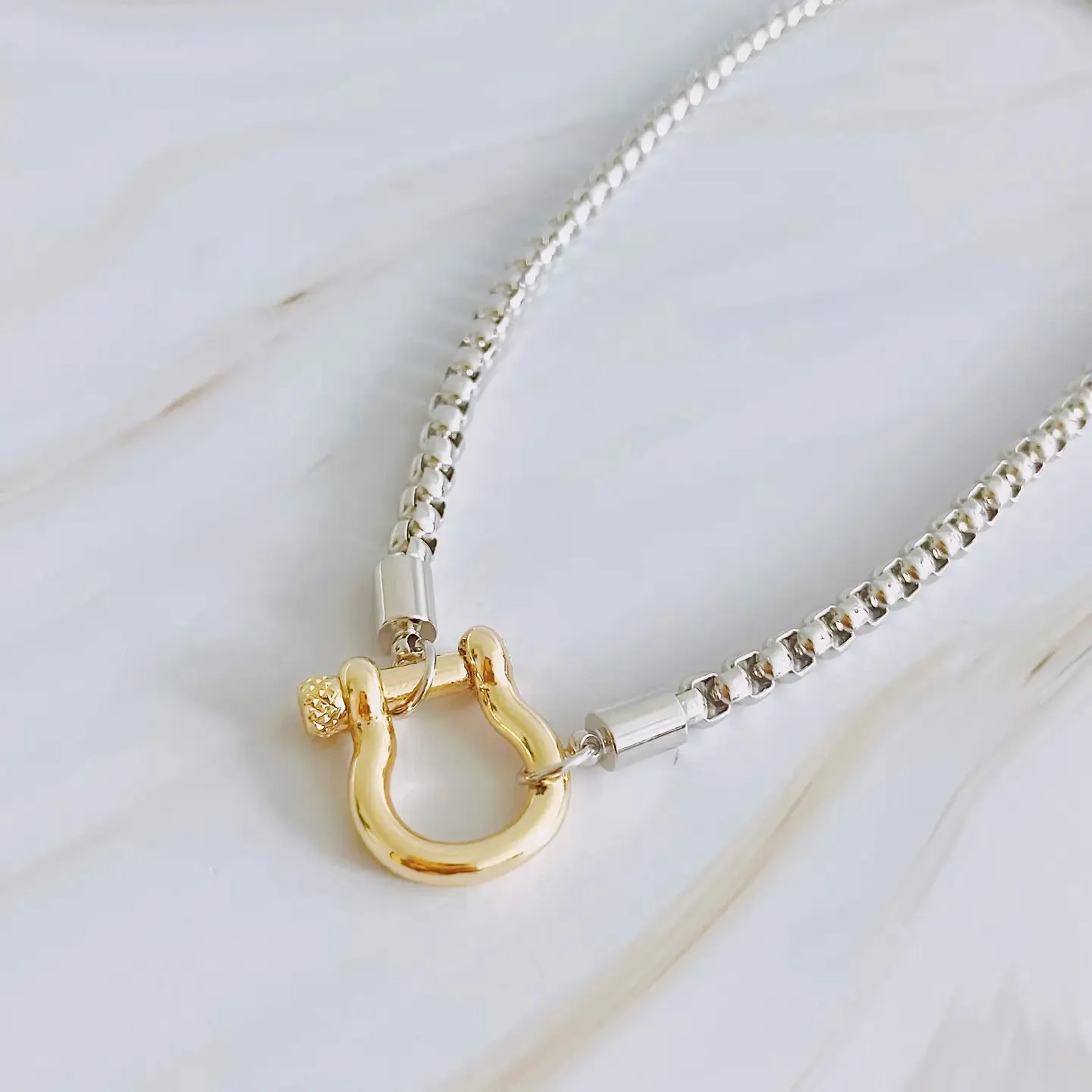 Luxe Pendant Chain Necklace