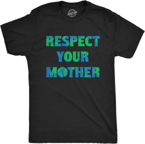 Mens Earth Day T Shirts Funny Green Environmental Graphic Novelty Recycling Tees for Guys