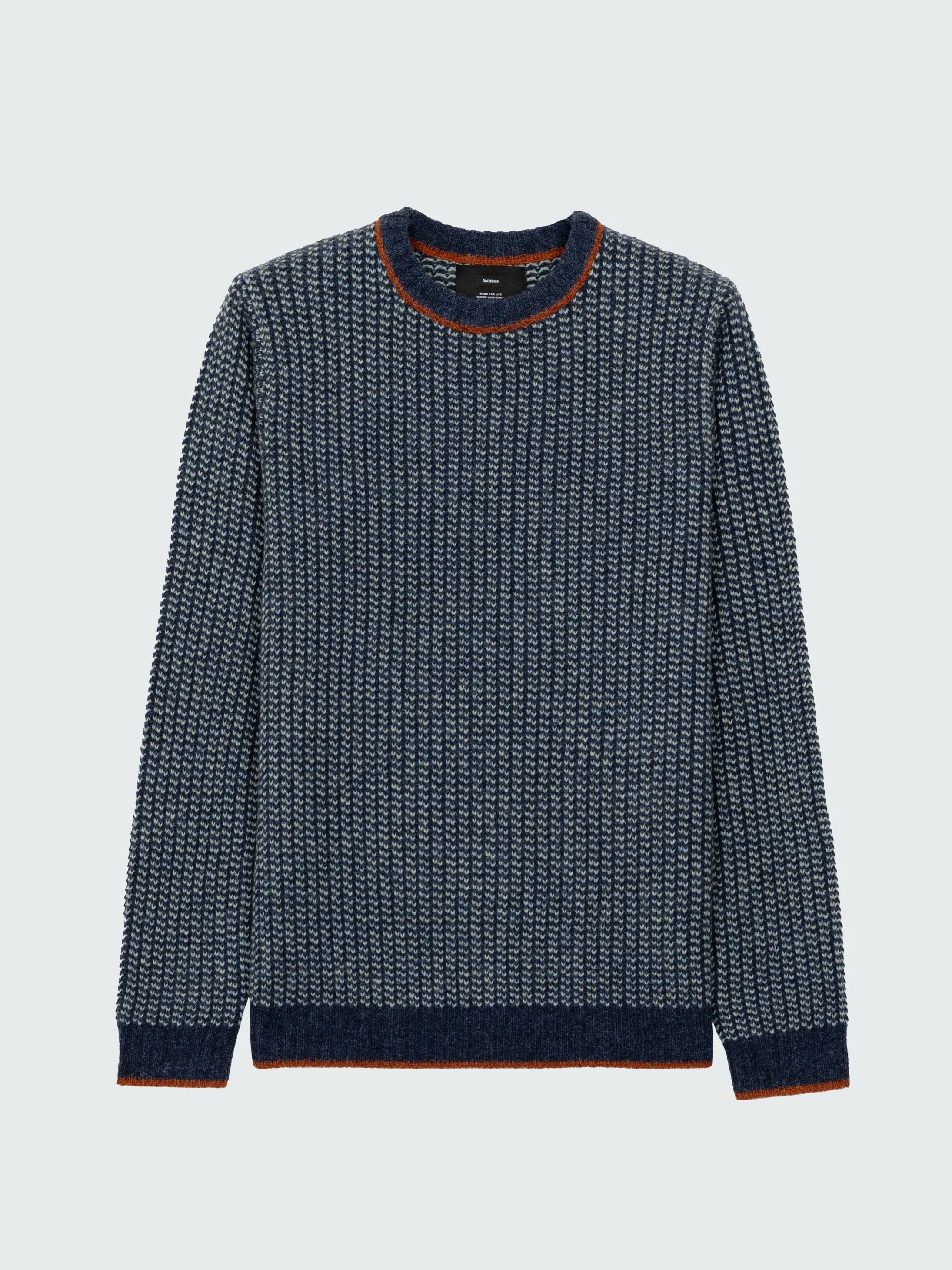 Men's Selfost Nordic Patterned Crew Jumper
