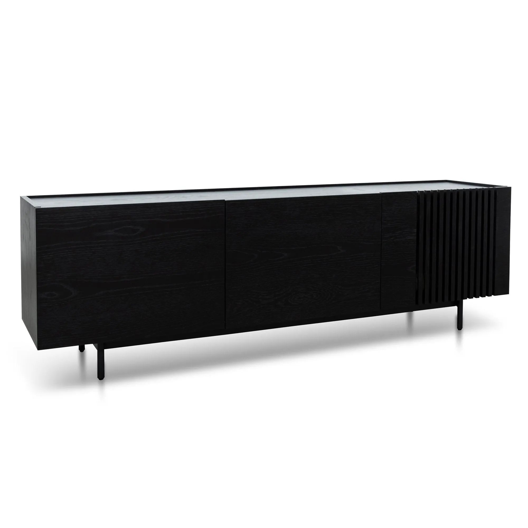 Onito 180cm TV Entertainment Unit - Full Black