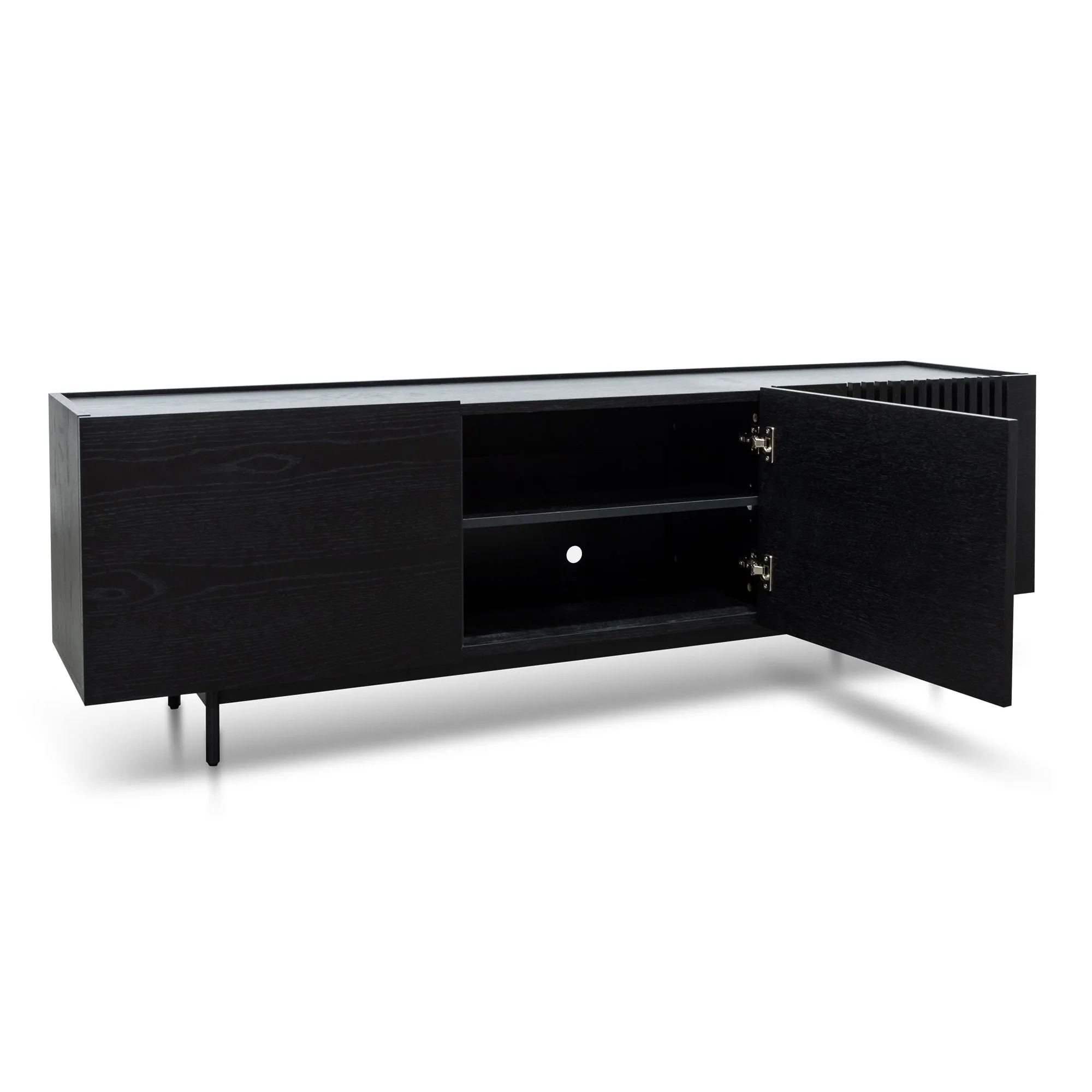 Onito 180cm TV Entertainment Unit - Full Black