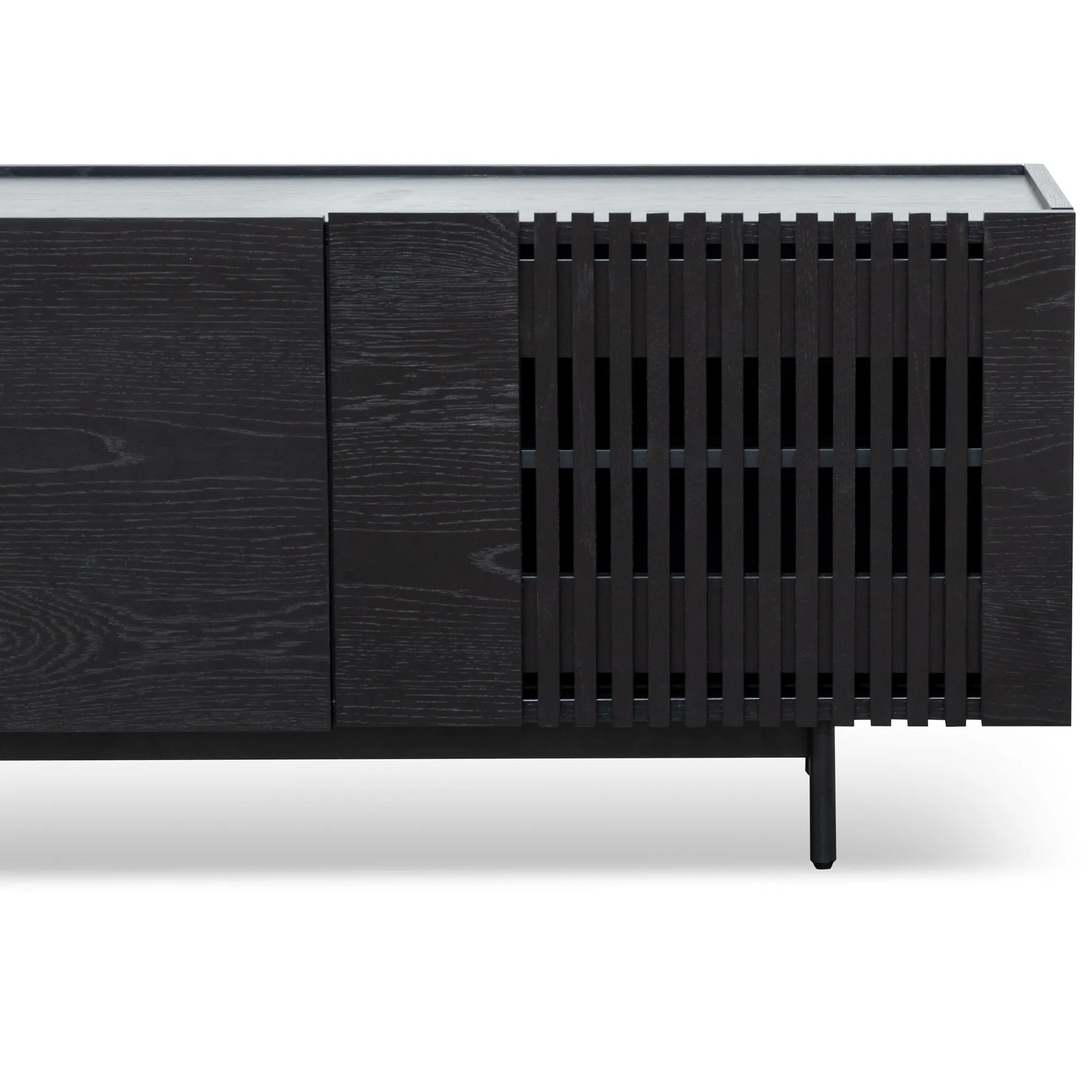 Onito 180cm TV Entertainment Unit - Full Black