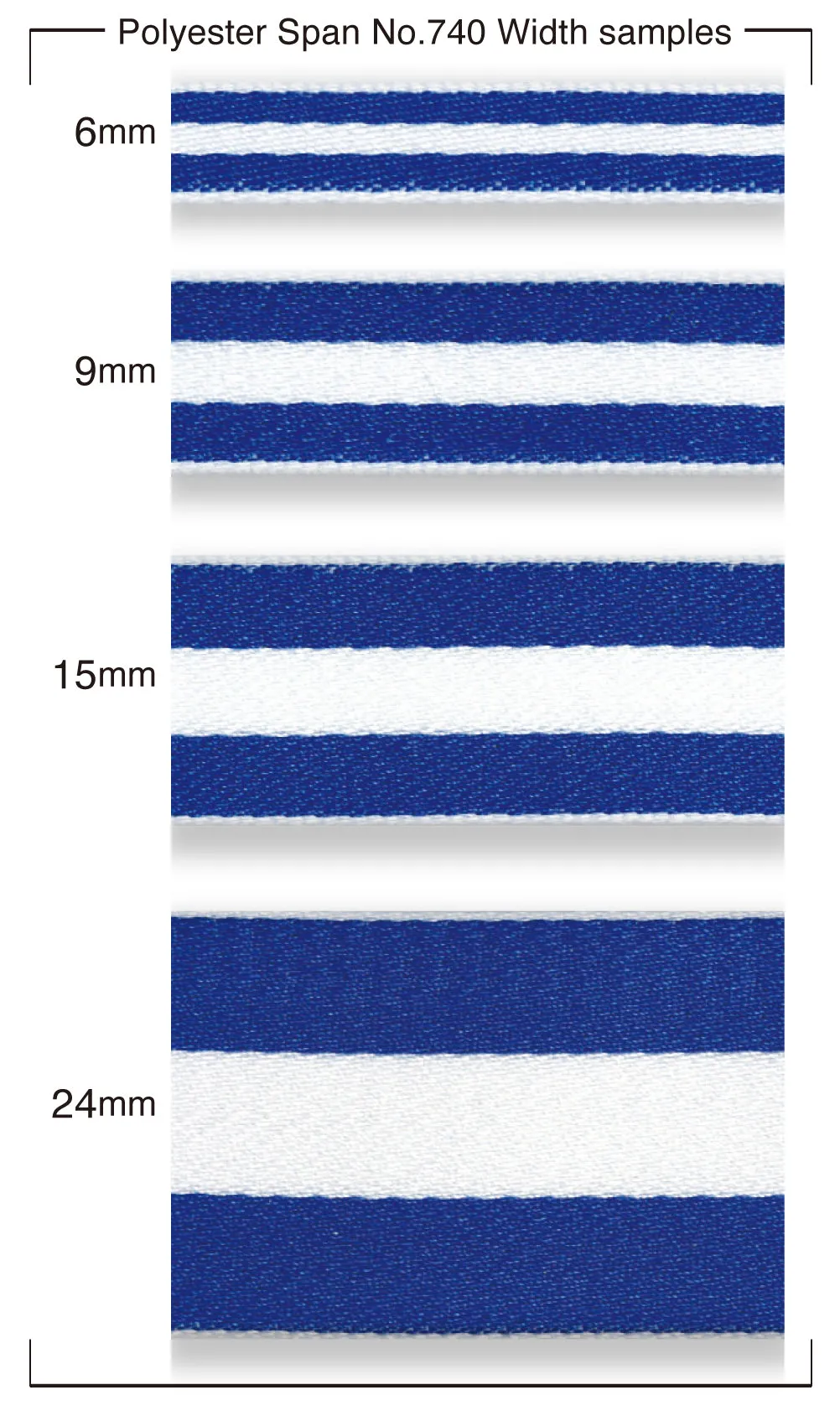 Polyester Span No.740 6mm