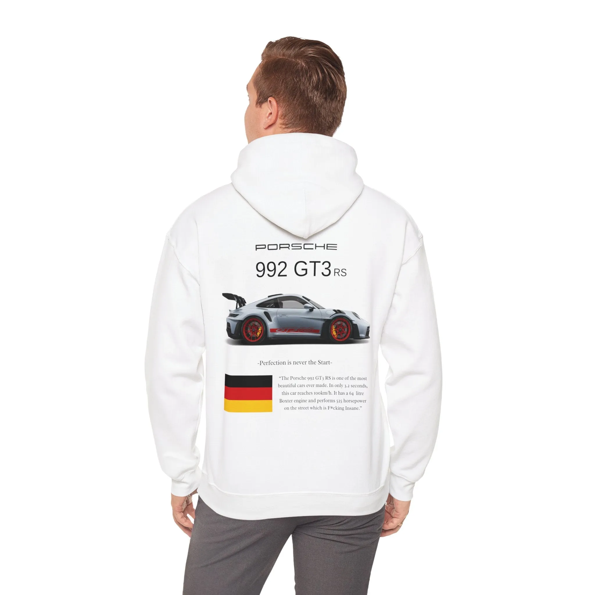 Porsche 992 GT3 RS Heavy Blend™ Hooded Sweatshirt