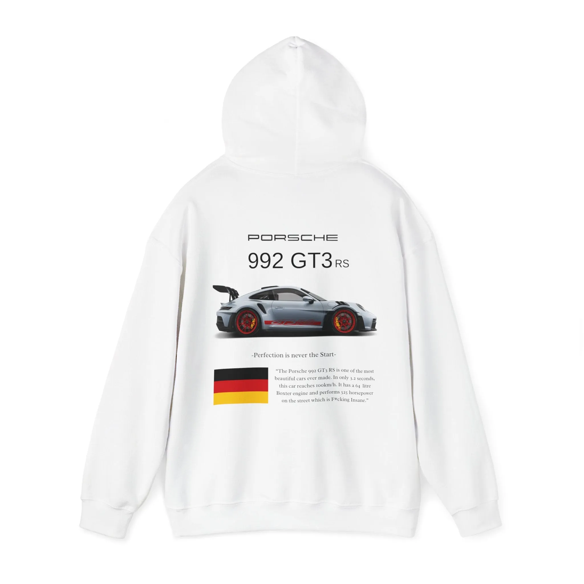 Porsche 992 GT3 RS Heavy Blend™ Hooded Sweatshirt