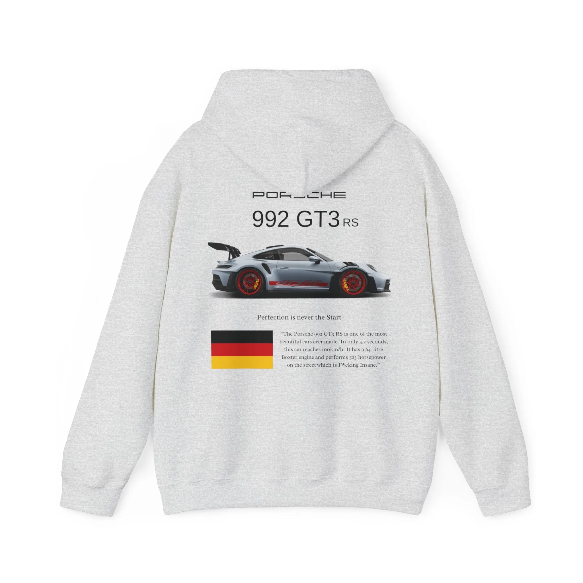 Porsche 992 GT3 RS Heavy Blend™ Hooded Sweatshirt