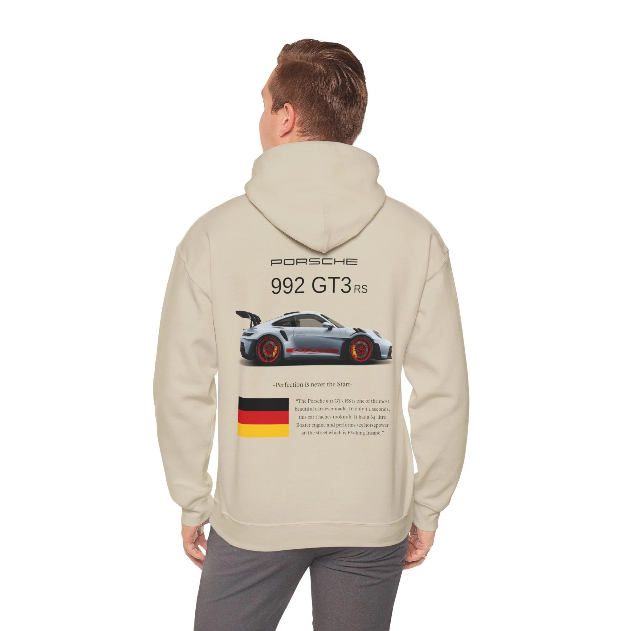 Porsche 992 GT3 RS Heavy Blend™ Hooded Sweatshirt