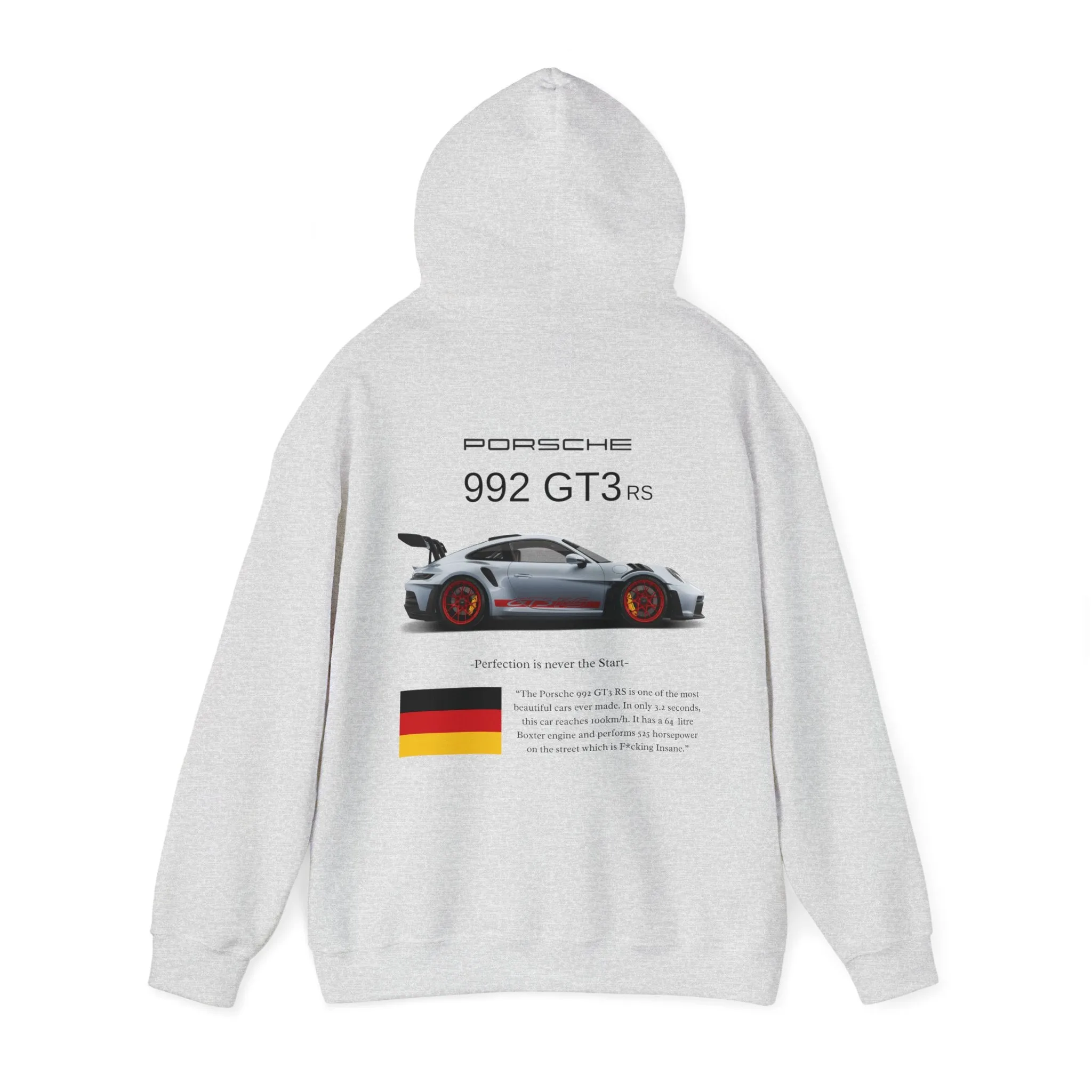 Porsche 992 GT3 RS Heavy Blend™ Hooded Sweatshirt