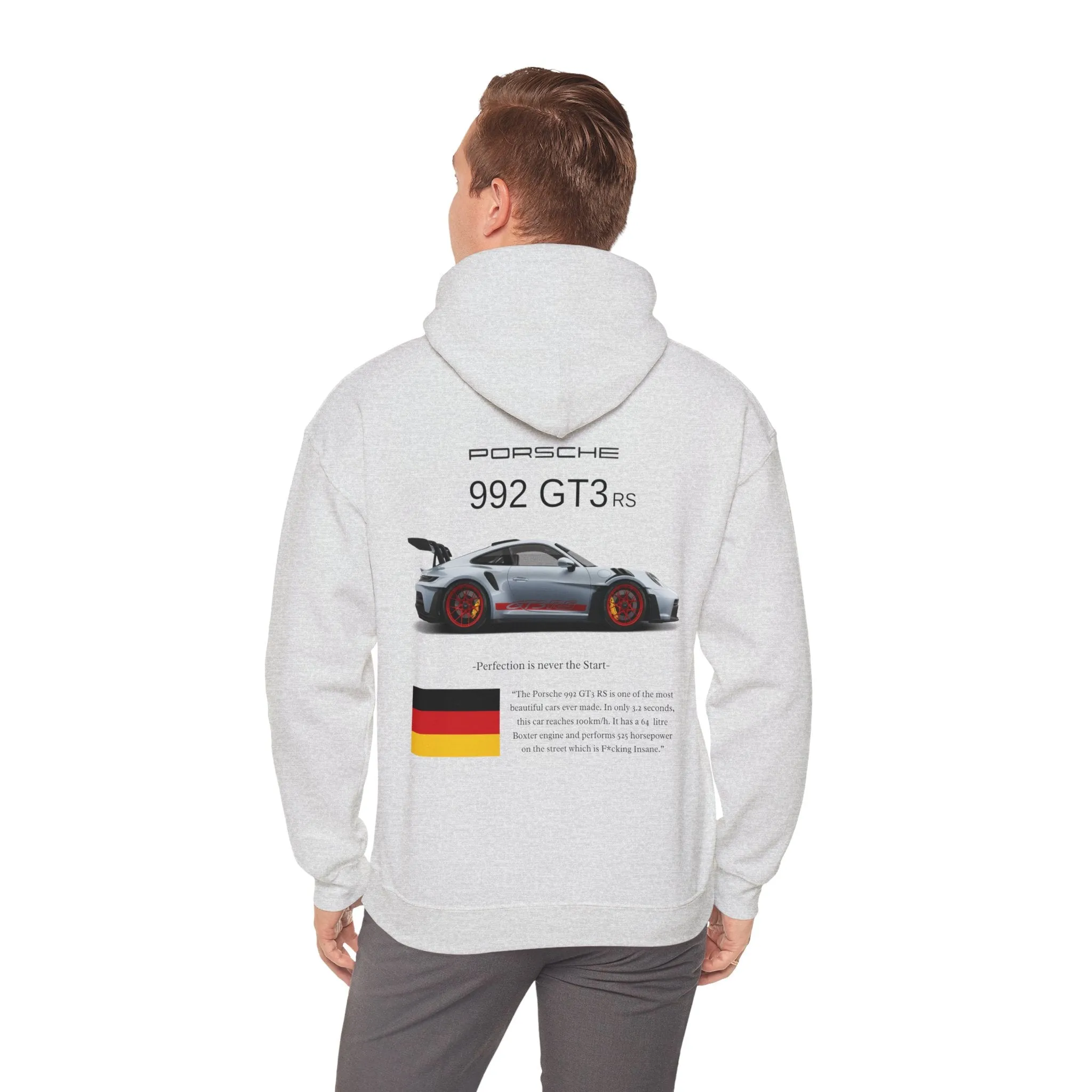 Porsche 992 GT3 RS Heavy Blend™ Hooded Sweatshirt