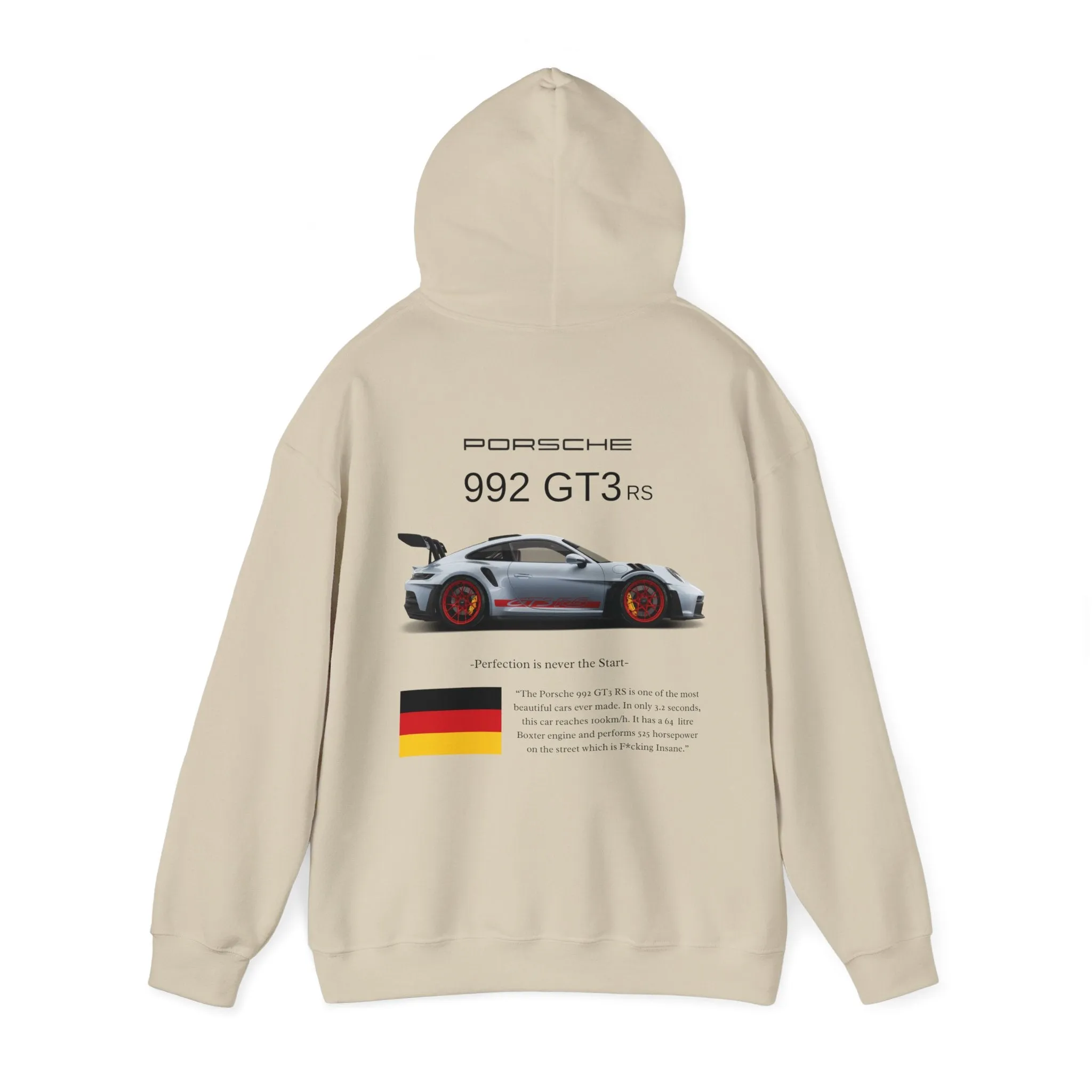 Porsche 992 GT3 RS Heavy Blend™ Hooded Sweatshirt