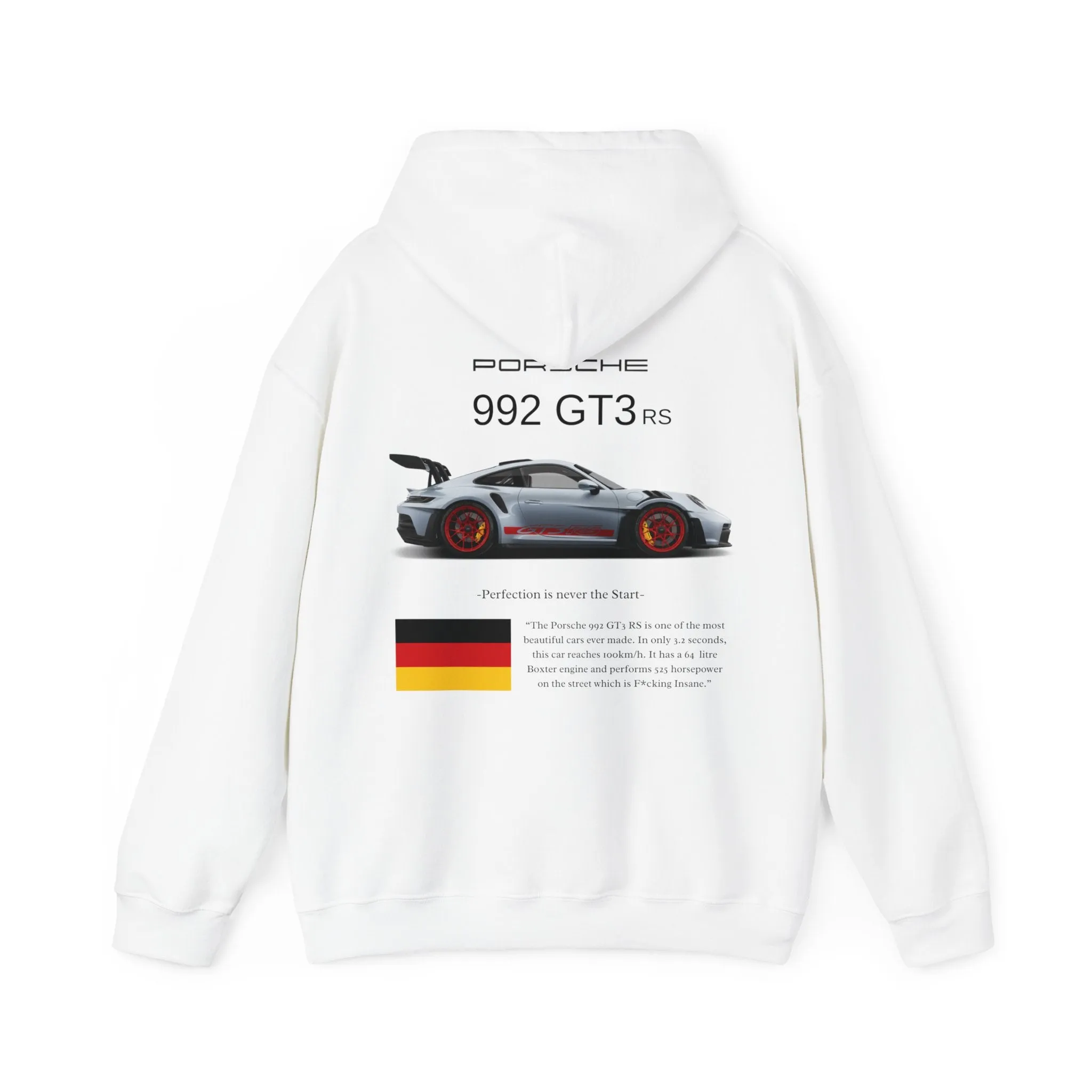 Porsche 992 GT3 RS Heavy Blend™ Hooded Sweatshirt