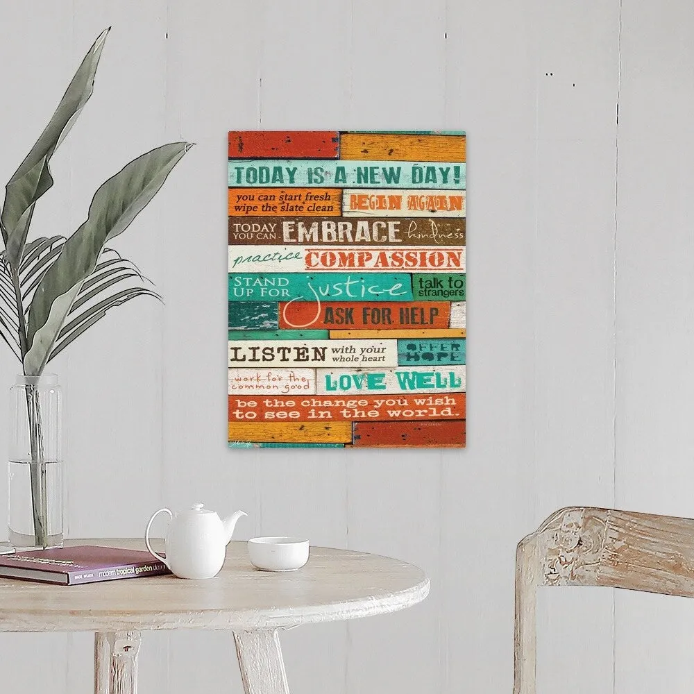 "A New Day" Canvas Wall Art