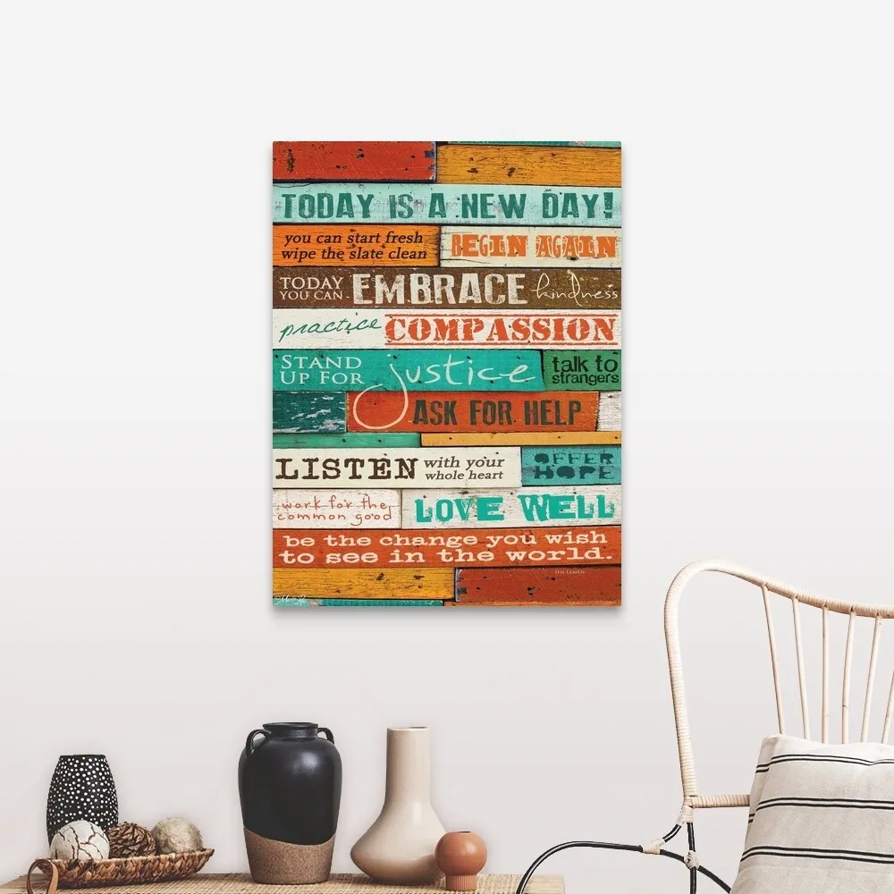 "A New Day" Canvas Wall Art