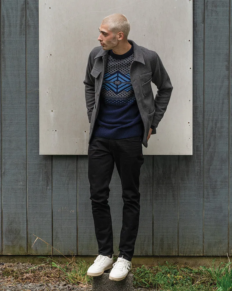 Recycled Wool Fairisle Sweater