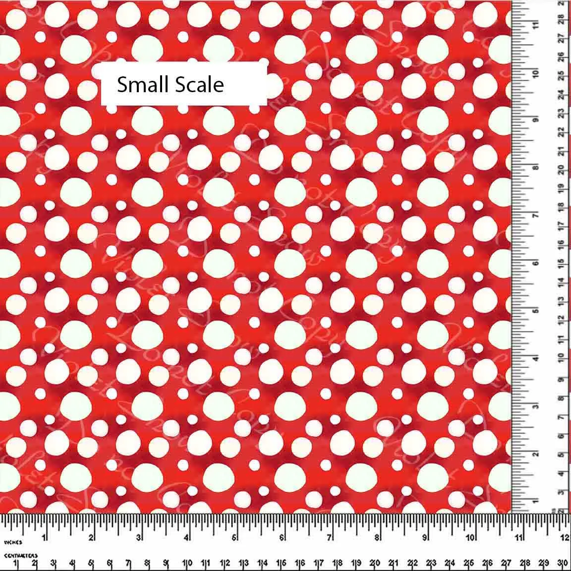 Red Mushroom Polka Dot