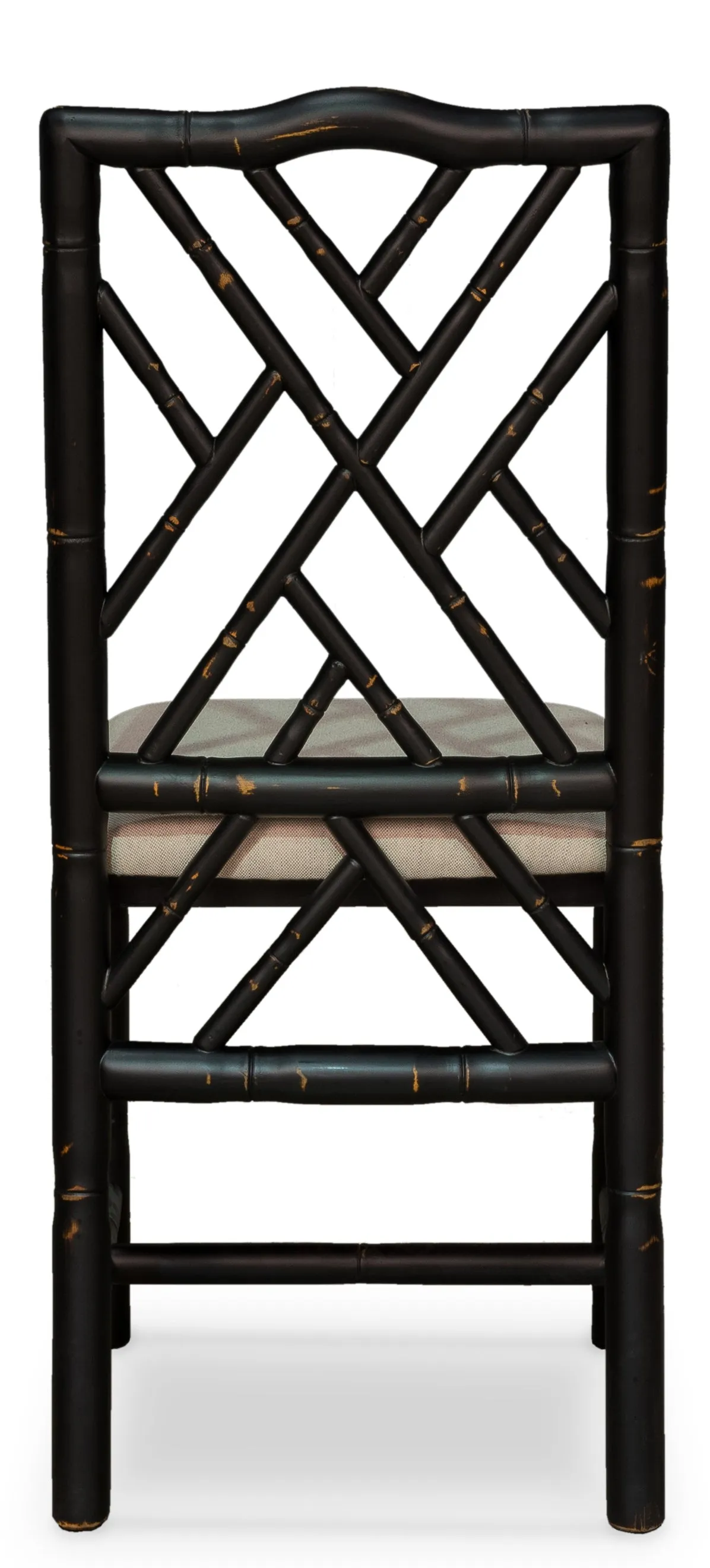Sarreid - Brighton Bamboo Side Chair Black - Black - Traditional - set of 2