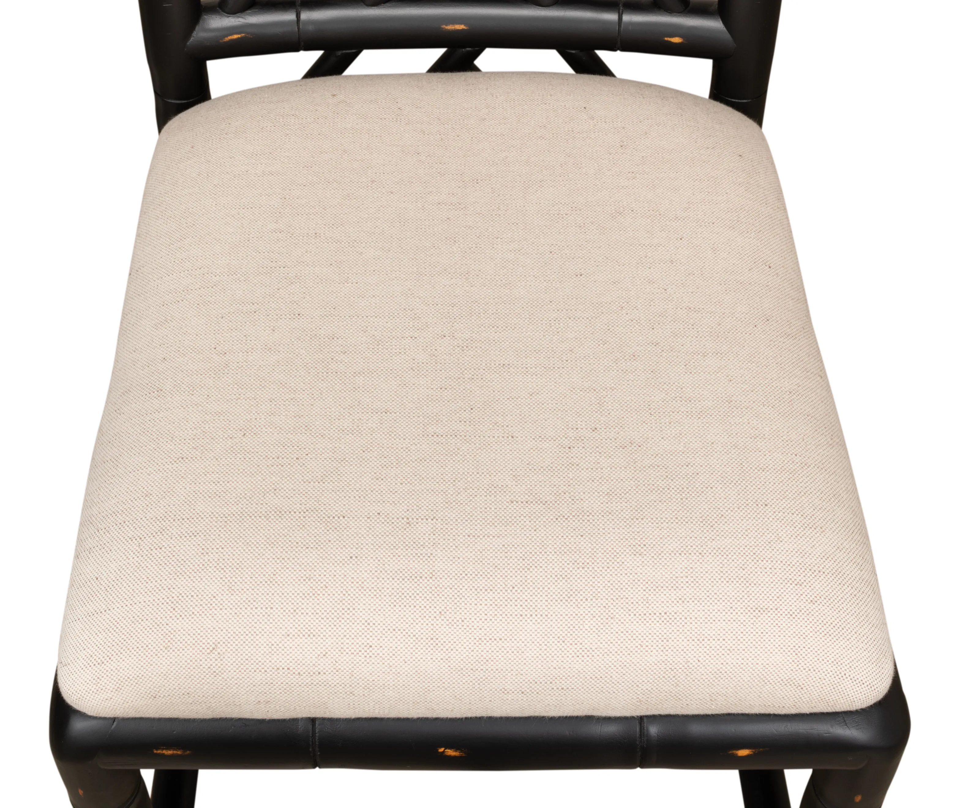 Sarreid - Brighton Bamboo Side Chair Black - Black - Traditional - set of 2
