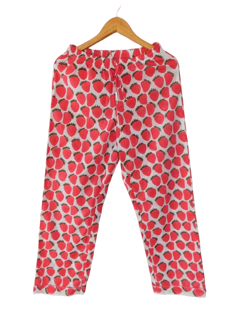 STRAWBERRY PRINT - PJ SET
