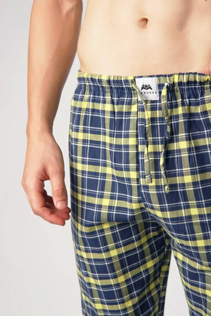 Surfer Check Woven Pajama