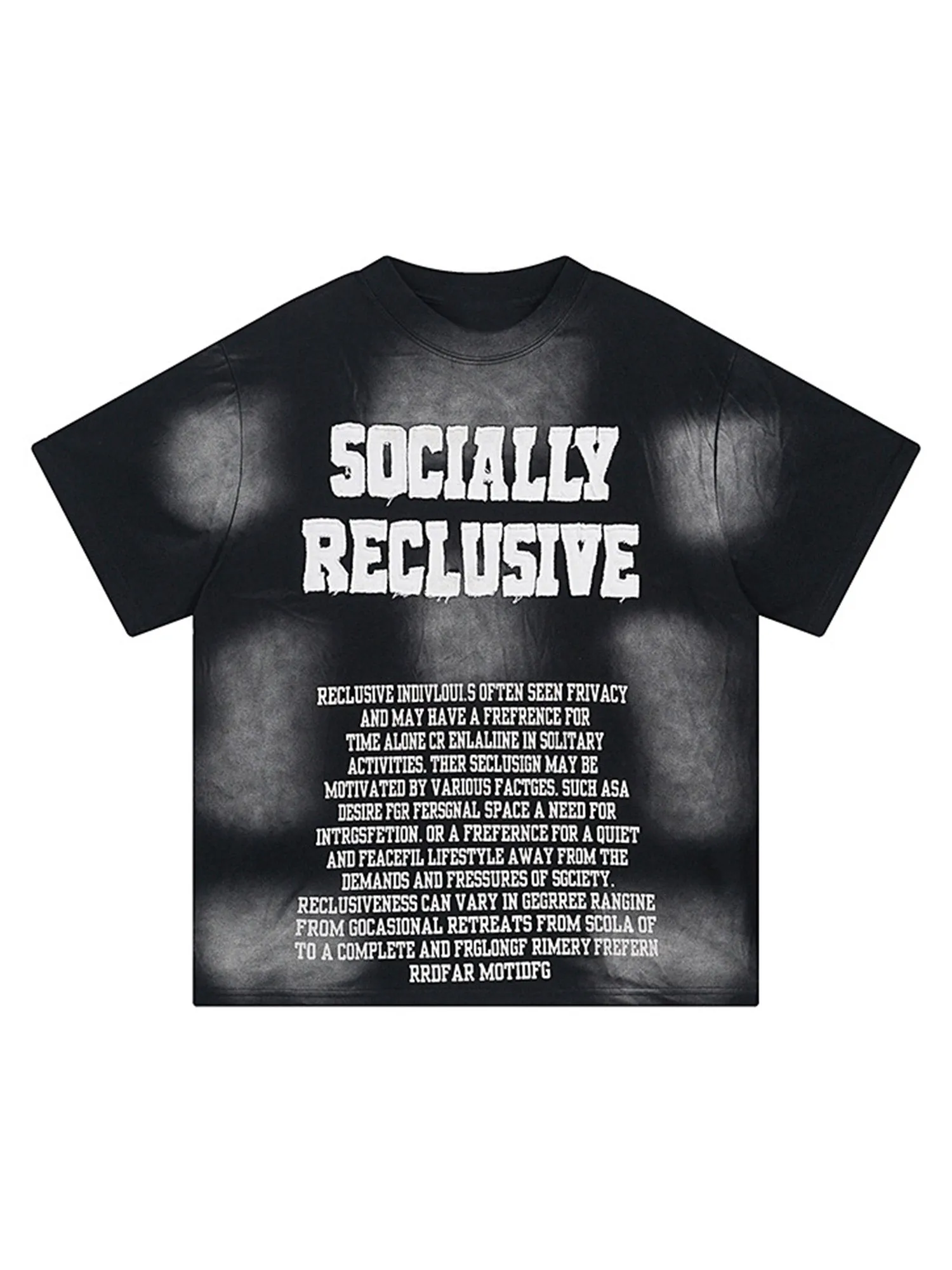 Thesupermade Patch Embroidered Letter T-shirt