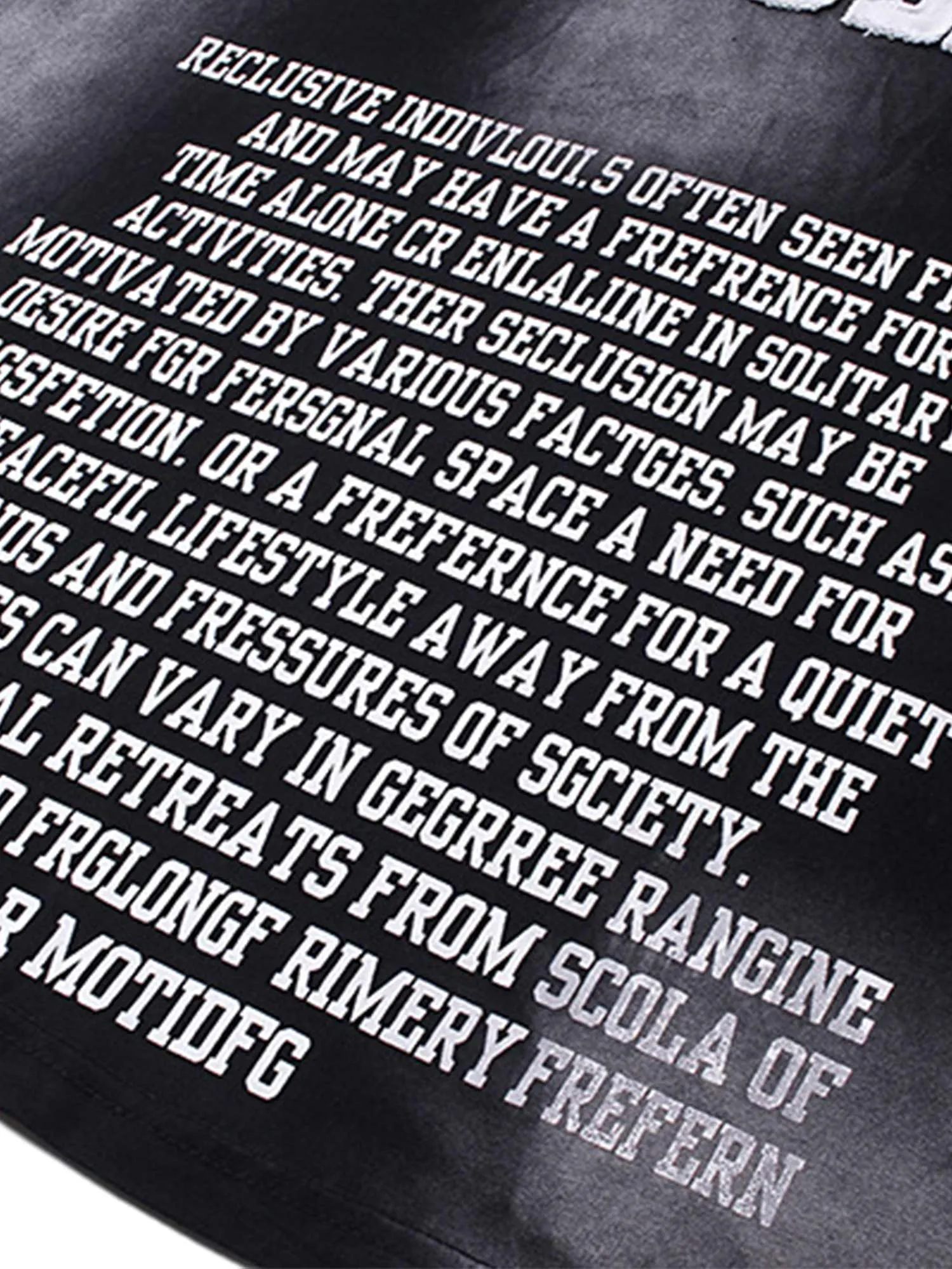 Thesupermade Patch Embroidered Letter T-shirt