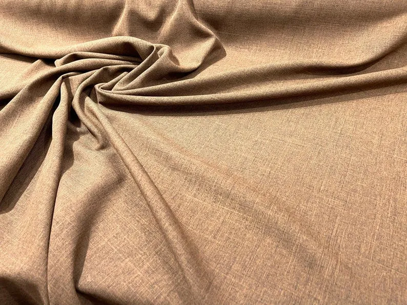 Two-Tone Melange Poplin 58” Wide/ Polyester Poplin Fabric
