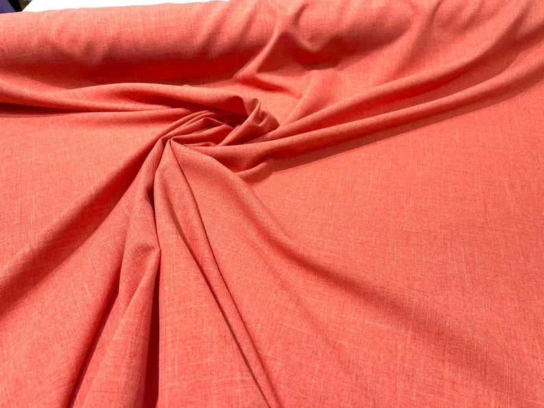 Two-Tone Melange Poplin 58” Wide/ Polyester Poplin Fabric