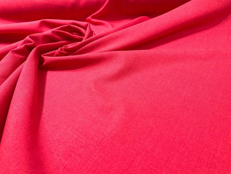 Two-Tone Melange Poplin 58” Wide/ Polyester Poplin Fabric